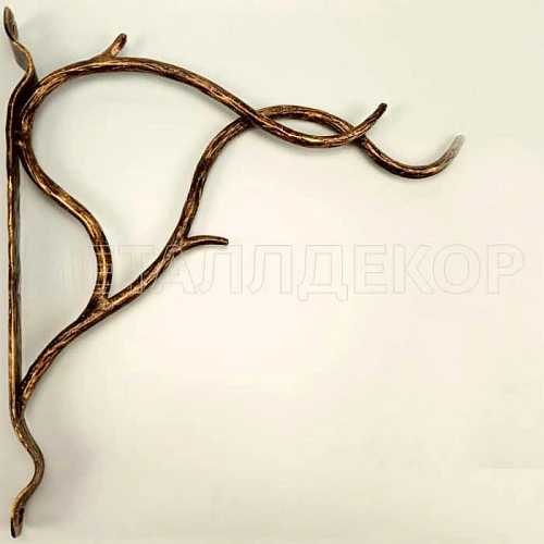 Кованый кронштейн КК-0007