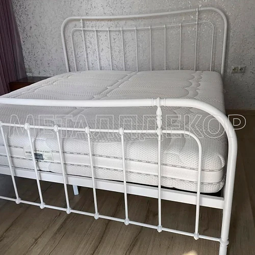 Кованая кровать металлическая в стиле Лофт Мальта Кованая кровать металлическая в стиле Лофт Мальта