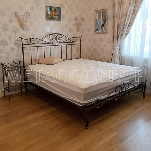 Кованая кровать Милана
